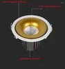 مصابيح سقف قابلة لليدة مصباح الأضواء المصباح AC85-265V 5W7W9W12W15W18W الألومنيوم راحة أسفل الضوء الإضاءة الإضاءة الداخلية