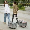 Hund Autositzbezüge Spot Abnehmbare Universal Rad Klapptasche Multifunktions Trolley Schlepper Haustier Reise Tragbare Katze