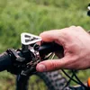 Rogi rowerowe MTB Kreatywne rowerowe dzwonki kolorowe dzwonki stały bieg trójkąt Louly Copper Bell Clip pierścień pamiątkowy rower akcesoria 230614