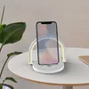 Wireless charger nightlight 15W fast charging mobile phone stand 3-in-1 wireless charging desk lamp