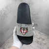 Slippers Designer Slippers For Women Mens Slides Floral Brocade Flats Gear Bottom Tiger Snaker Ace Bee Flop Flip Scuffs Casual Fashion Beach Shoes Sandal J230614