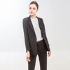 Abiti da donna Heydress 2023 Donna Estate Autunno Blazer rosa a righe Giacca sottile Colletto rovesciato Abito da donna casual da ufficio femminile