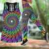 Tanques de mujer Crazy Skull Combo Outfit Leggings y Hollow Out Tank Top Suit Sexy Yoga Fitness Legging suave Verano Mujer para niña