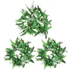 Kwiaty dekoracyjne 3PCS Hawaiian Leis Party Decor Decor Letnie Wewnień