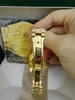 Certificato di scatola originale Orologio da uomo in oro 18 carati President Day Date Diamanti Quadrante verde 41 mm Orologio da uomo con lunetta in acciaio inossidabile Orologio da polso automatico 88