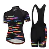 Wielertruisets Nieuwste Dameskleding Korte mouw BMX Mountainbike Road Ademend sportshirt 230614