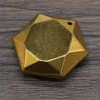 Pendentif Colliers Fine Hexago Étoile De David Pendentifs En Pierre Naturelle Reiki Heal Energy Crystal Pour La Fabrication De Bijoux DIY Amulette Collier Boucles D'oreilles