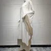 Grundläggande avslappnade klänningar Tassel Kaftan Batwing ärmar Kvällsfest Muslimska kvinnor Dubai Saudi Gulf Abaya Islamiska kläder Ramadan Eid Robe Modest 230613