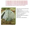Tentes et Abris Blackdeer Archeos 2-3 Personnes Tente de Randonnée Camping en Plein Air 4 Saisons Hiver Jupe Tente Double Couche Imperméable Randonnée Survie 230613