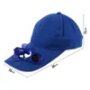 Cappelli da esterno Cappellino da sole estivo Cappello da baseball unisex per sport all'aria aperta Cappelli con ventola di raffreddamento a energia solare Accessori per sport all'aria aperta 230614