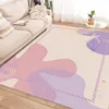 Carpets Pink Baby Sofa Carpet Aesthetic Balcony Custom Welcome Kawaii Pvc Designs Rug Cute Floor Girls Tapete Para Salas Home Decoration