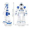 RC Robot RC Robot Smart Action Walk Zingen Dans Action Figure Gebaar Sensor Speelgoed Cadeau voor Kinderen 230613