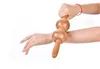 Full Body Massager Wooden roller massager Solid wood back leg massage hammer double massage ball rolling spine 230614