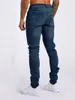 Jeans Masculino de Algodão Calças Masculinas Vintage Hole Cool Calças Para Homens Verão Europa América Estilo Grande Moda Rasgado Masculino