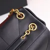 43cm Chain Bag Designer Quilted Bag Large Totes Bags Thread Crossbody Luxury Shoulder Bags Flap Purse Large Capacity Beach Totes Sliding Chains Adjust Length Pouch