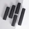 Plástico esmerilado negro vacío como botellas de bomba de pulverización Dispensador sin aire de 15 ml 30 ml 50 ml para líquido cosmético / loción Hoibp
