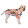 Roupas para animais de estimação, camiseta de verão para cães, protetor solar respirável, colete para cães, fantasia para cães médios e grandes