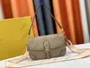 10a kvalitetsdesigner väska kvinnor äkta präglad läder diane satchel väska crossbody väska på väskor totes handväska tygväska messenger handväskor med original låda