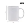 11oz White Sublimation Mug Blank Mugs Blanks Ceramic Mugs for Sublimation Printing