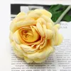 Decoratieve Bloemen 1Pc Real Touch Pioenen Camellia Realistische Bloesem Voor Home Decor Bruidsboeket Kunstzijde Faux Boterbloem