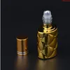 Botellas de rodillos de perfume de 10 ml con bola de acero Mini embotellado de vidrio UV portátil Aceites esenciales Containershipping Tvbcw