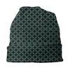 ベレー帽アンティテルバケットハットサンキャップシームレスなかわいい色の色カラフルなカラフルな幾何学的パターン形状ダイヤモンドファンシー