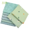 Tissu Chainho imprimé sergé coton tissu vert couleur Patchwork vêtements bricolage couture Quilting bébé enfants Textiles de maison matériel 230613