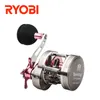 Carretes de baitcasting RYOBI RANMI Bering Slow Jigging Reel Overhead Drag 12kgs 10 1BB Gear ratio 6.8 1 Metal Boat Saltwater 230613