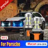 Новые 2PCS CAR CANBUS NO Ошибка H15 Светодиодные лампы переднего сигнала лампы лампы дневной белости для лампы для Porsche Macan 2016 2017 2018