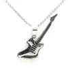 Pendant Necklaces Support Dropship Rock Roll Style Guitar 316L Stainless Steel Fashion Jewelry Punk