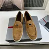 Hommes chaussures habillées Saint Tropez série mocassins en cuir véritable hommes affaires bureau travail formel fête mariage chaussures plates taille 38-46