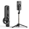 Téléphone portable Selfie bâton aspiration magnétique support de diffusion en direct Bluetooth caméra trépied mini caméra tige télescopique