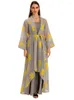 Ethnische Kleidung Marokko Kleid Muslimische Frauen Abaya 2 Stück Set Indien Abayas Dubai Türkei Islam Party Kleider Kaftan Robe Longue Vestidos