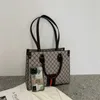 Nummer 5821 Nieuwe bedrukte Big Donkey Home Tote Bag Vrije tijd Mode Eenvoudige handheld Crossbody met één schouder Dames