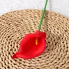 Dekorativa blommor PU Calla Lily Artificial Flower Decoration 2st Bouquet Fake For Home Wedding Indoor Ornament