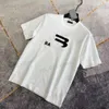 T-shirt da uomo T-shirt da uomo da uomo T-shirt da donna BA con lettere Stampa maniche corte Camicie estive Uomo T-shirt larghe Abbigliamento asiatico over size T230614