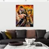 Vibrant Street Art on Canvas Classical Tango Handmade Contemporary Oil Painting for Living Room Wall