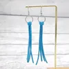 Dangle Earrings 2023 Simple Suede Leather Tassel Fringed For Women Handmade Jewelry Gift Her Er Wholesale