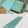 Chopsticks Luxury Designer Anti Slip Ceries Yture Chopstick Classic T Brand Ceramic Chopsticks For Housuence Use Mold Proof Fukt Proof D230