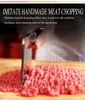 China Meat Chopping Machine For Restaurant/Electric Robot Cutter Meat