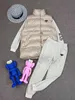 Kvinnors spårdräkter Designer Winter Leisure Fashion Sports Set Tröja Huva ner Cotton Coat Three Piece Stor storlek WZL1