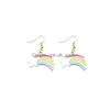 Charm Rainbow Creative Earring For Women Resin Lips Drop Earrings Children Handmade Jewelry Diy Gifts Delivery Smtza