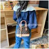 Backpacks Kids Girls Designer Handbag Leather Purse Chain Bag Shell Crossbody Fanny Pack Shoder Bags Messenger Princess Party Totes Otavb