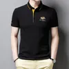 رجال بولوس تطريز الجولف بولو تي شيرت للرجال يتصدر الملابس camisetas masculina ropa playeras hombre roupas masculinas قصيرة الأكمام 230614