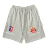 Zomer Shorts Broek Hip Hop Mannen Trekkoord Strand Vakantie Korte broek Kleding Zwart Grijs