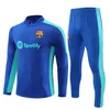 24 25 Barcellona Tracksuit Barca Football Men and Kids Set Boys adulti Lewandowski Pedri Allenamento 23 24 BARCELONA ALLEGNI ALLETTRO CAMII SUDITTI