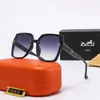 Gafas de sol cuadradas Diseñador de moda Gafas de sol para mujer Hombres Gafas de sol polarizadas para exteriores Gafas de montura completa Caja naranja Gafas de sol de playa al aire libre