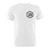 Herren T-Shirts Baumwolle Unisex Shirt Programmierer Webentwickler Coder Programmierknoten JS Javascript Geschenk-T-Shirt