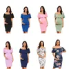 Sukienki macierzyńskie liu qu damska sukienka macierzyńska z ramion marszczyzna bodycon sukienka elegancka ruche boki sukienki bodycon na baby shower 230614