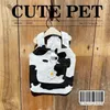 Köpek Giyim İnek Takım Denim Yelek Kıyafetleri tasma Köpekler Giyim Pet Kıyafetleri Sevimli Yaz Yorkies Out Out Dog Walk Boy Chihuahua Pet Ürün 230613